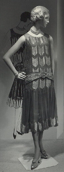 "Arrow of Gold", Paul Poiret (French, Paris 1879–1944 Paris), silk, metallic thread, French