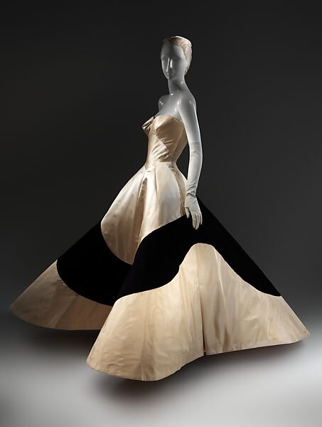 "Clover Leaf", Charles James (American, born Great Britain, 1906–1978), silk, silk/rayon, American