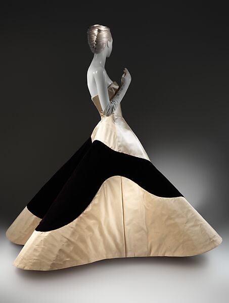 "Clover Leaf", Charles James (American, born Great Britain, 1906–1978), silk, silk/rayon, American