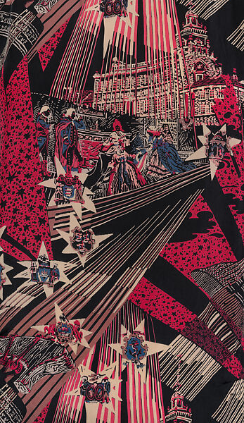 Dress, Textile manufactured by H.R. Mallinson &amp; Co. (American, 1895–1952), silk, American