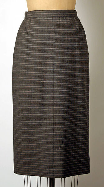 Suit, Gilbert Adrian (American, Naugatuck, Connecticut 1903–1959 Hollywood, California), Wool, silk, American