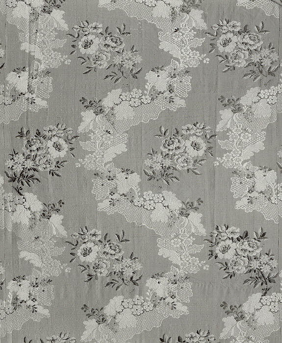 Robe à la française, silk, French