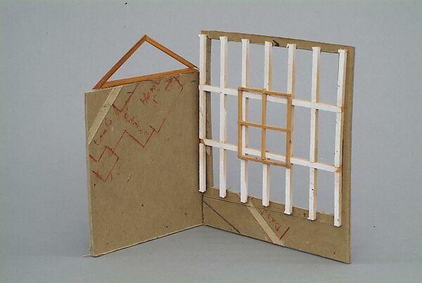 Dictionary for Building: Window in Window #1, Siah Armajani (Iranian, Tehran 1939–2020 Minneapolis, Minnesota)