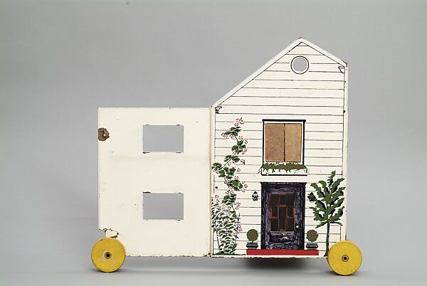 Dictionary for Building: House on Wheel, Siah Armajani (Iranian, Tehran 1939–2020 Minneapolis, Minnesota)