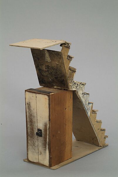 Dictionary for Building: Closet under Steps, Siah Armajani (Iranian, Tehran 1939–2020 Minneapolis, Minnesota) 