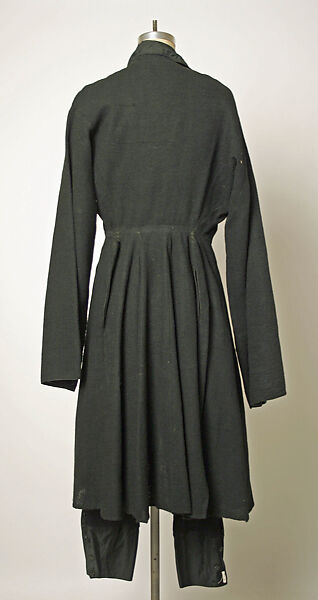 Ensemble, Wool, silk, leather, fur