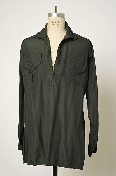 Ensemble, Wool, silk, leather, fur