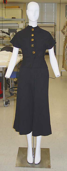 Ensemble, Claire McCardell (American, 1905–1958), wool, American