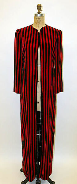 Evening ensemble, Claire McCardell (American, 1905–1958), wool, cotton, American