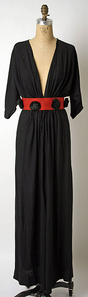 Evening ensemble, Claire McCardell (American, 1905–1958), wool, cotton, American