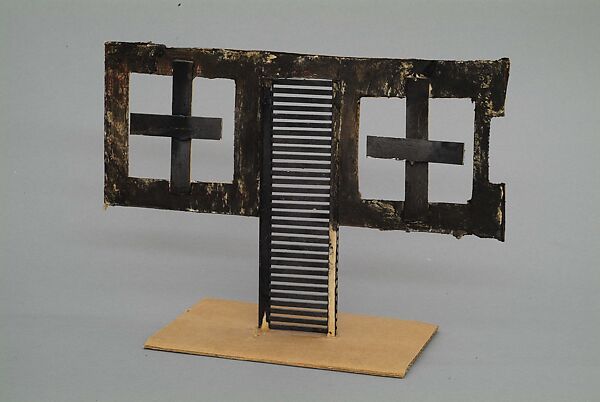 Dictionary for Building: Door between Windows, Siah Armajani (Iranian, Tehran 1939–2020 Minneapolis, Minnesota)