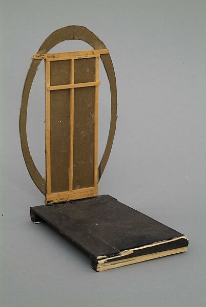 Dictionary for Building: Door in Window, Siah Armajani (Iranian, Tehran 1939–2020 Minneapolis, Minnesota)