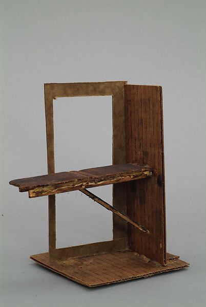 Dictionary for Building: Ironing Board in Closet, Siah Armajani (Iranian, Tehran 1939–2020 Minneapolis, Minnesota) 