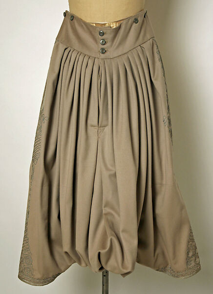 Men's Ensemble (Jacket, Vest, Trousers), Wool, metal wrapped thread; embroidered