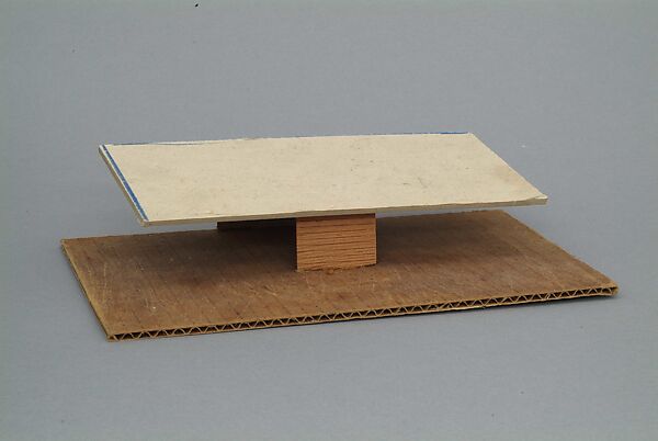Dictionary for Building: Shed Roof, Siah Armajani (Iranian, Tehran 1939–2020 Minneapolis, Minnesota) 