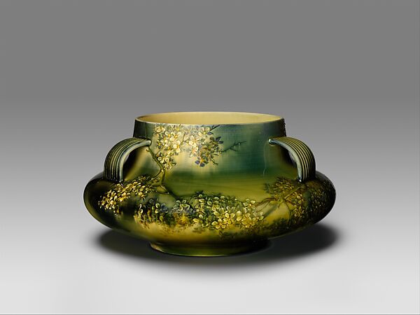 Bowl, Kataro Shirayamadani (American (born Japan), Tokyo 1865–1948 Cleveland, Ohio), Earthenware, American 