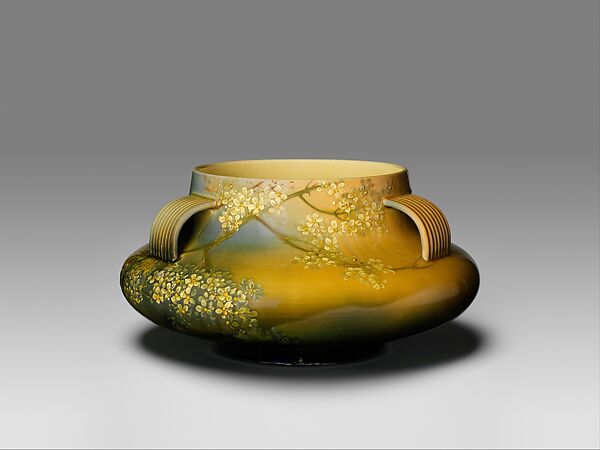 Bowl, Kataro Shirayamadani (American (born Japan), Tokyo 1865–1948 Cleveland, Ohio), Earthenware, American