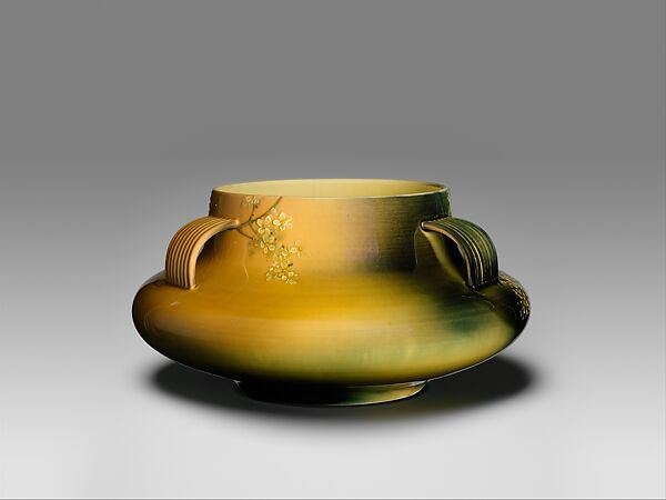 Bowl, Kataro Shirayamadani (American (born Japan), Tokyo 1865–1948 Cleveland, Ohio), Earthenware, American