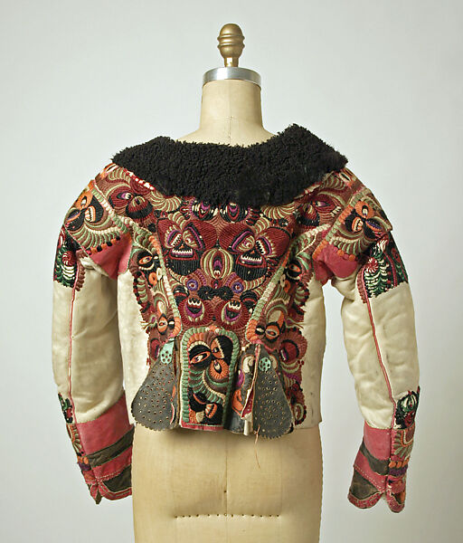 Jacket, leather, wool, Hungarian