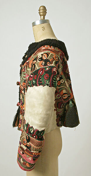 Jacket, leather, wool, Hungarian