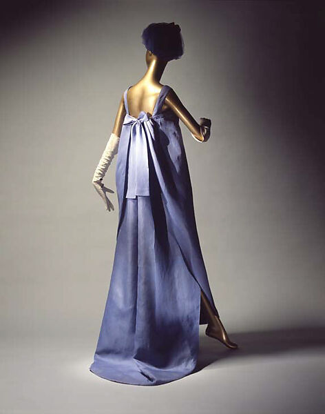 Evening dress, House of Balenciaga (French, founded 1937), silk, French