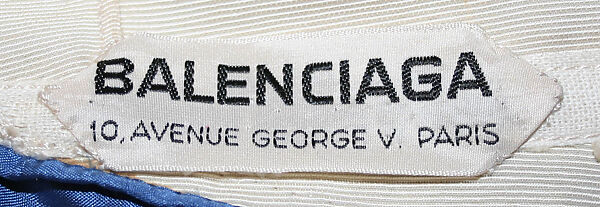 Evening dress, House of Balenciaga (French, founded 1937), silk, French