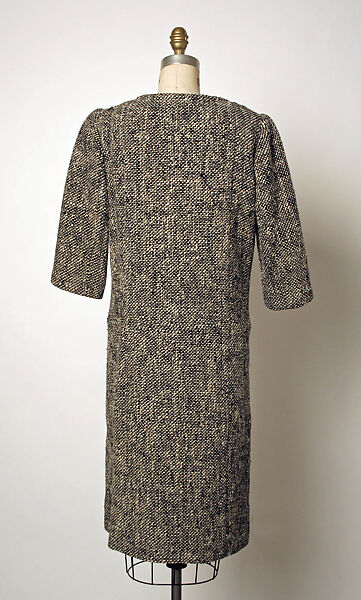 Coatdress, House of Balenciaga (French, founded 1937), wool, French