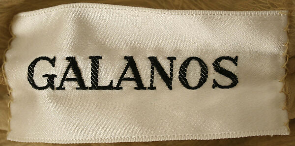 Evening dress, James Galanos (American, Philadelphia, Pennsylvania, 1924–2016 West Hollywood, California), feathers, American