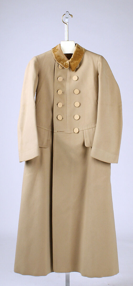 Coat, John Patterson &amp; Co. (American, founded 1852), wool, American 