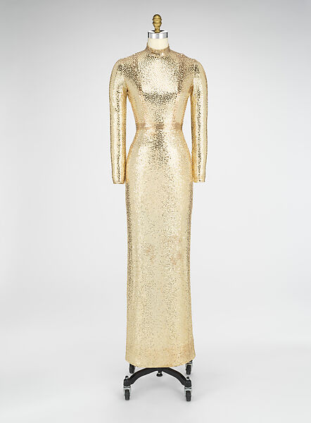 Evening ensemble, Norman Norell (American, Noblesville, Indiana 1900–1972 New York), silk, metal, American 