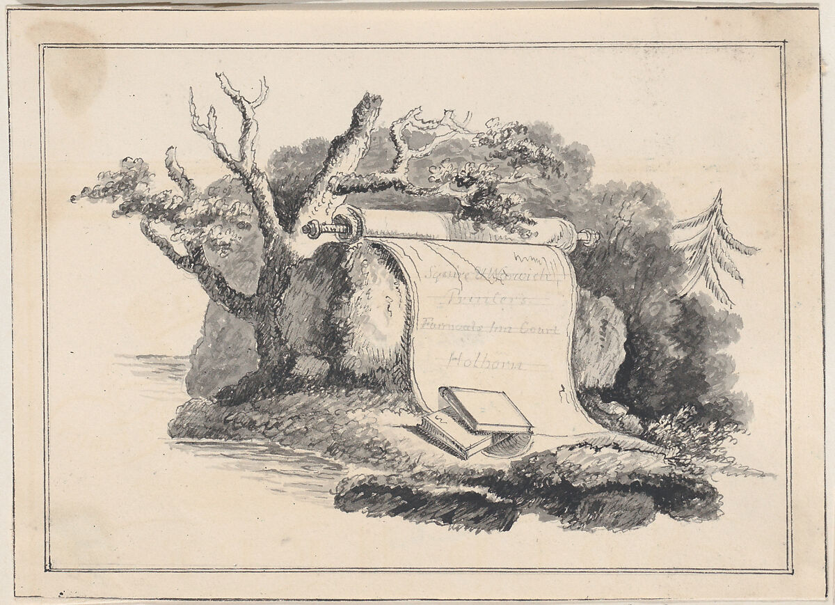 Trade Card for Squire and Warwick, Printers, Anonymous, British, 18th century, Etching 