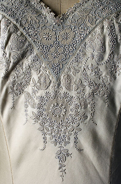 Lingerie, Mrs. Herbert Sage Mesick, silk, linen, Chinese