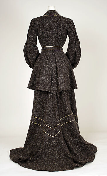 Suit, wool, cotton, American