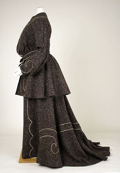 Suit, wool, cotton, American