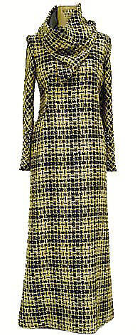 Evening dress, Pauline Trigère (American, born France, Paris 1908–2002 New York), wool, metal, American 