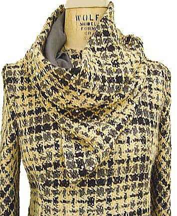 Evening dress, Pauline Trigère (American, born France, Paris 1908–2002 New York), wool, metal, American