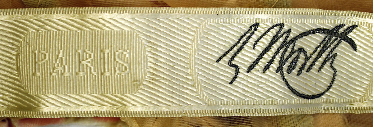 Evening dress, House of Worth (French, 1858–1956), silk, glass, French