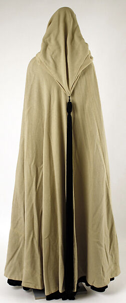 Evening cape, House of Vionnet (French, active 1912–14; 1918–39), silk, wool, French