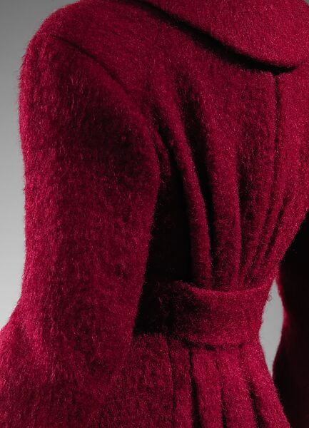 Coat, Charles James (American, born Great Britain, 1906–1978), wool, American