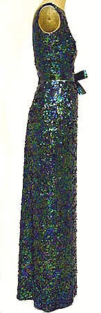 Evening dress, Norman Norell (American, Noblesville, Indiana 1900–1972 New York), silk, American