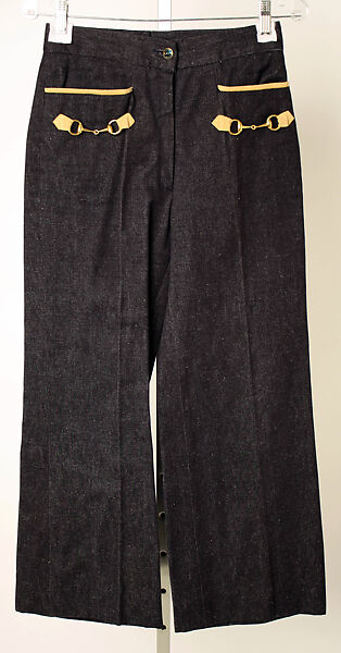 Trousers, Gucci (Italian, founded 1921), cotton, Italian 