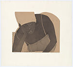 Dream Girl, Emma Amos  American, Etching, aquatint, and relief