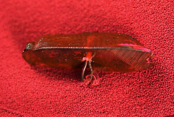 Evening jacket, Schiaparelli (French, founded 1927), rayon, plastic (cellulose nitrate, phenolic resin), French