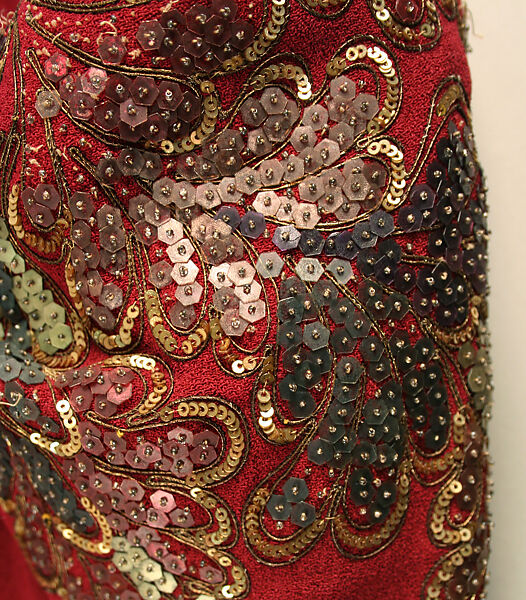 Evening jacket, Schiaparelli (French, founded 1927), rayon, plastic (cellulose nitrate, phenolic resin), French