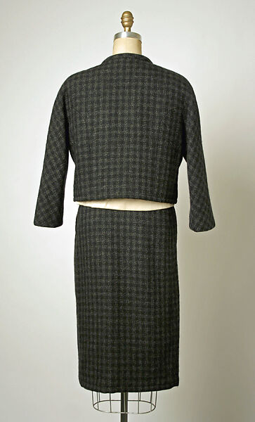 Suit, House of Balenciaga (French, founded 1937), wool, French