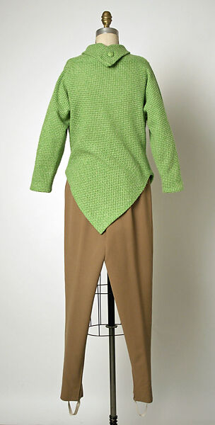 Ski ensemble, House of Balenciaga (French, founded 1937), wool, synthetic fiber, French
