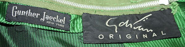 Evening dress, Gilbert Adrian (American, Naugatuck, Connecticut 1903–1959 Hollywood, California), silk, American