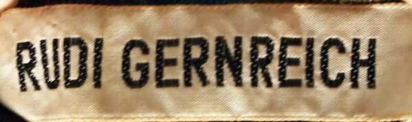 Ensemble, Rudi Gernreich (American (born Austria), Vienna 1922–1985 Los Angeles, California), synthetic fiber, feathers, wool (probably), American