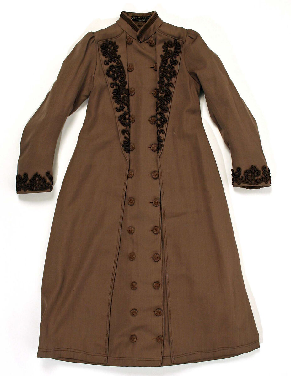 Coat, wool, French 