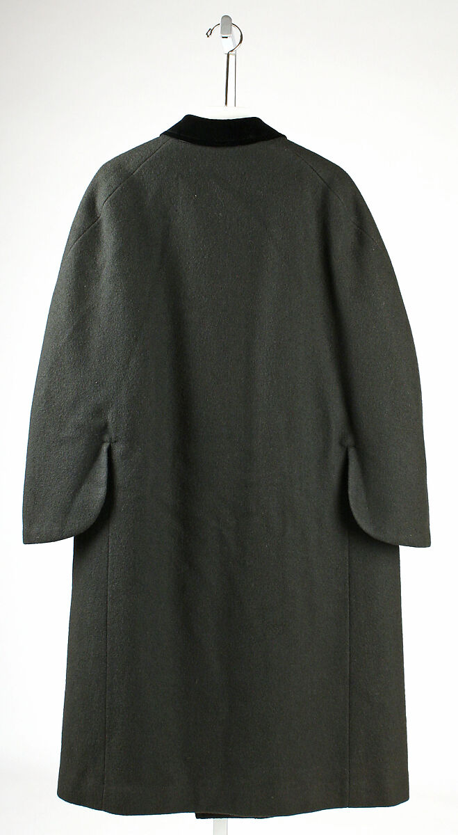 Coat, wool, American
